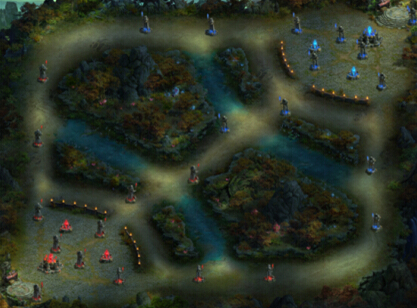 雷霆之怒私服跨服竞技5V5地图预览